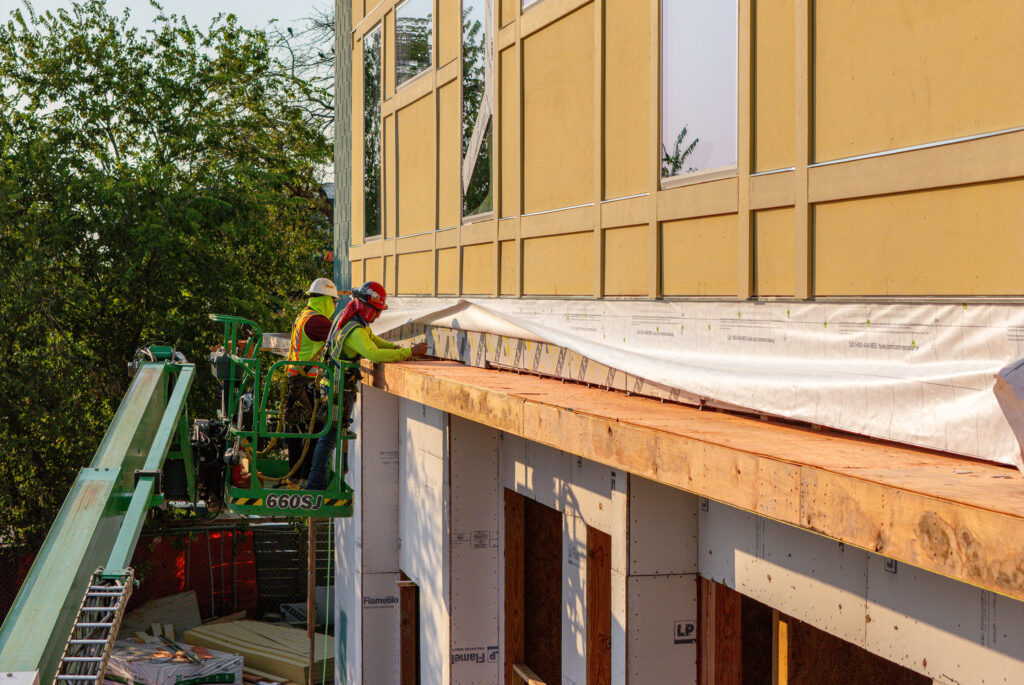 Awning Construction – Architectural details