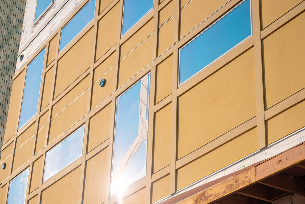 Hardie Fiber Cement, DuPont Tyvek, LP Flameblock and Halo Xterra Rigid Foam – Cornice Progress