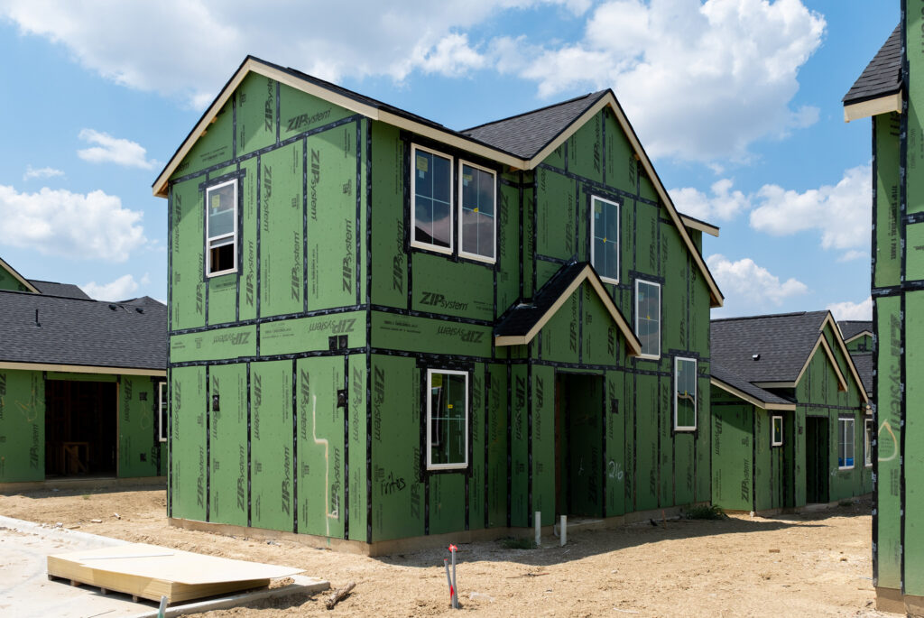 Completed ZIP Sheathing System